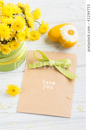 Bouquet, blank craft envelope 41294753