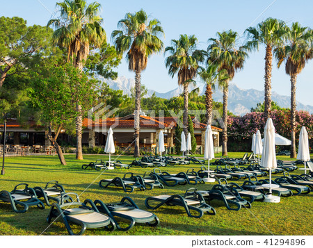 Early morning in hotel, Kemer, Turkey 41294896