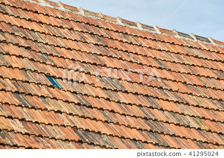 Roof tiles texture 41295024
