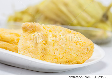 Colombian Sweet Corn Wrap Preparation 41295689