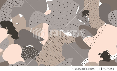 Abstract seamless pattern Blots painted background Abstract seamless pattern Blots painted background 41298063