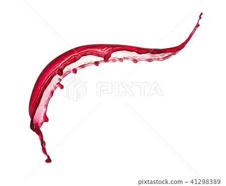 red wine splash 41298389