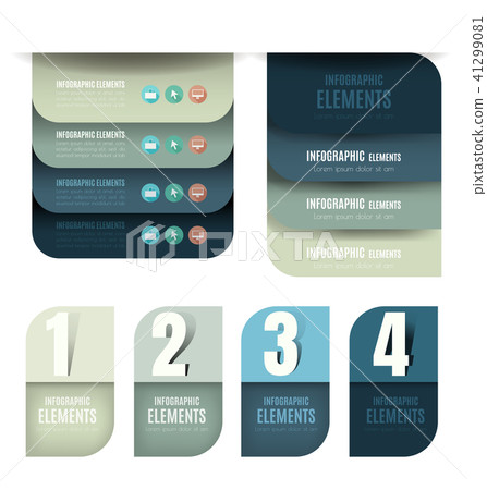 step options template2-插圖素材 [41299081] - PIXTA圖庫