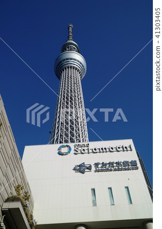清楚的摩天大樓東京天空樹 41303405
