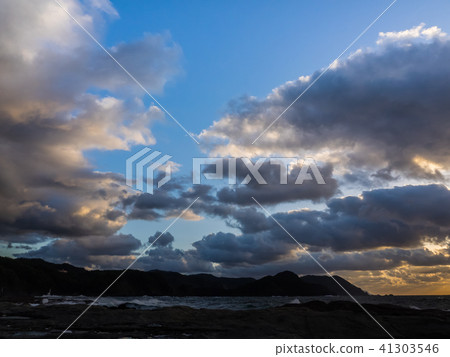 Sanya Geopark Design Sunset from the Nekozaki Peninsula Takeo Coast Sanya Geopark Design Sunset from the Nekozaki Peninsula Takeo Coast 41303546