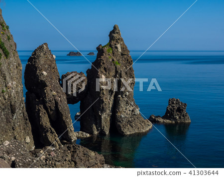 岩川地質公園指定岩岡岩石的竹野町 41303644