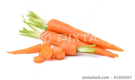 carrot on white background carrot on white background 41304267