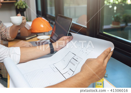 Engineer and Architect concept Engineer and Architect concept 41306016