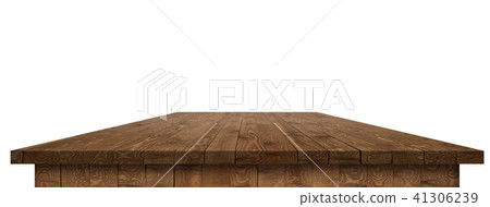 Empty wooden table perspective with clipping path Empty wooden table perspective with clipping path 41306239
