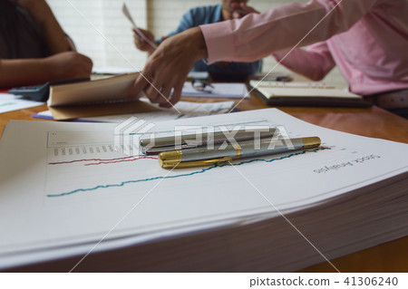 Business and finance concept of office working Business and finance concept of office working 41306240
