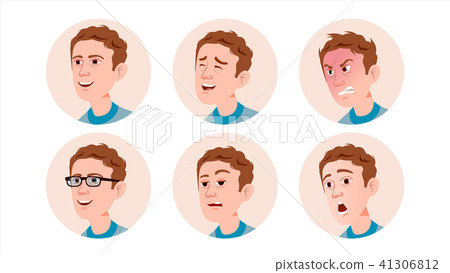 Avatar Icon Man Vector. User Person. Trendy Image. Flat Cartoon Character Illustration 41306812