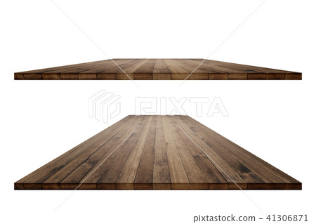 Wooden worktop surface with clipping mask 41306871