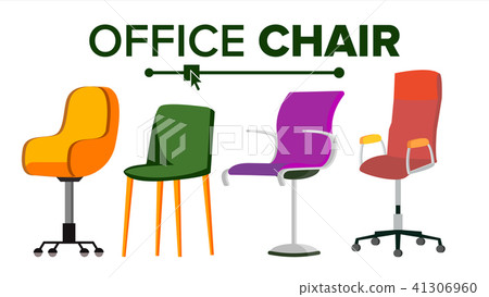 Chairs Vector. Furniture. Set Modern Chair Objects. House Scene Creator. Isolated Flat Illustration Chairs Vector. Furniture. Set Modern Chair Objects. House Scene Creator. Isolated Flat Illustration 41306960