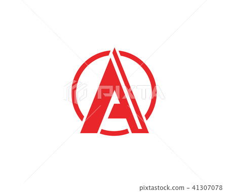 A  Logo Letter Business Template Vector icon 41307078