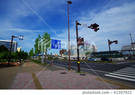 Townscape in front of Tsukuba Station Townscape in front of Tsukuba Station 41307922