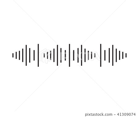 sound wave ilustration logo vector icon template sound wave ilustration logo vector icon template 41309074