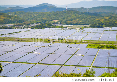 Vast solar power plant 41310401