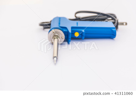 soldering equipment with the white background. soldering equipment with the white background. 41311060