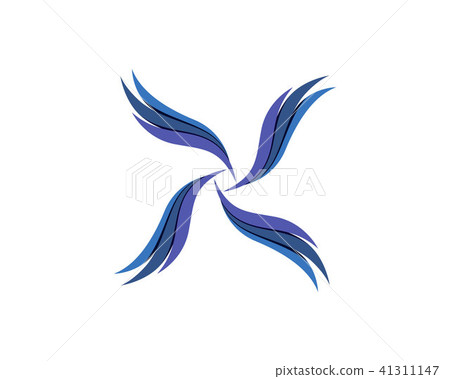 Wings beautiful logo and symbols app icons 41311147