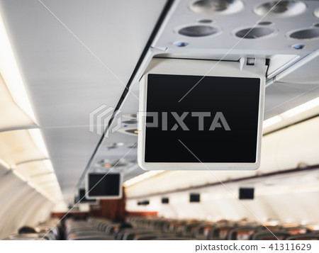 Airplane Tv Screen Blank Flight information aboard 41311629