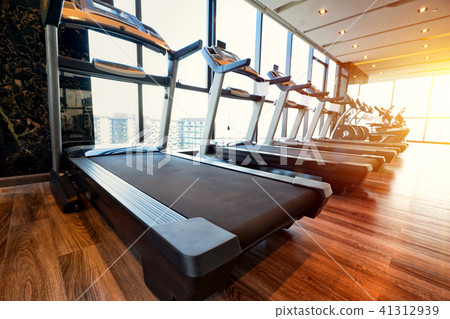 Fitness room with fitness machine Fitness room with fitness machine 41312939