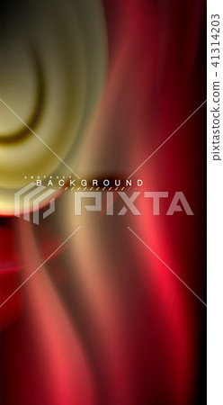 Neon glowing wave, magic energy and light motion background 41314203