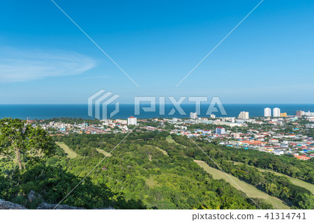 Cityscape of Hua Hin Prachuap Khiri Khan, Thailand 41314741