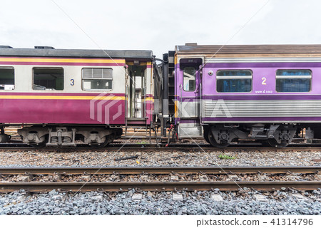 Thai railway train 41314796