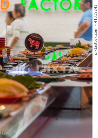 Japan food restaurant belt buffet and chef Japan food restaurant belt buffet and chef 41315243