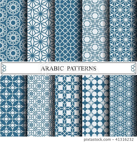 arabic vector pattern 41316232