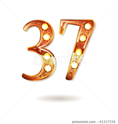 37 anniversary elegance gold logo. 41317159