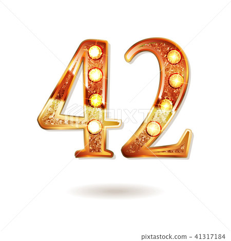 42 years anniversary celebration logotype 42 years anniversary celebration logotype 41317184