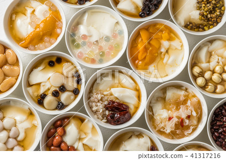 Bean flower Taiwan's Tofu Sweets Toufa (Tofu Pudding) 41317216