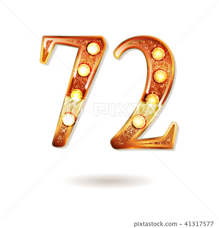 72 years anniversary celebration design 41317577