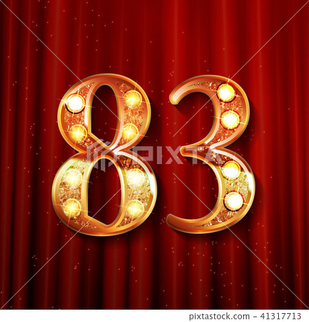 83 years anniversary celebration design 41317713
