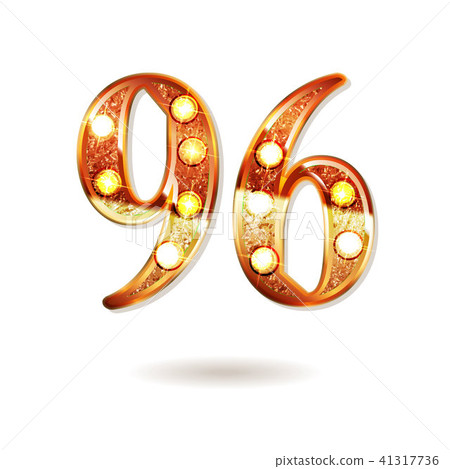 96 years anniversary celebration design 41317736
