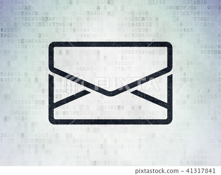 Finance concept: Email on Digital Data Paper background Finance concept: Email on Digital Data Paper background 41317841
