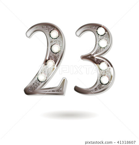 23 years anniversary celebration design 41318607
