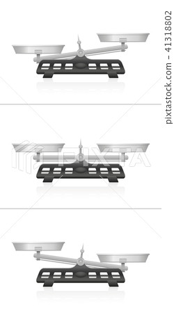 Weighing Scale Silver Gray Iron Balance 41318802