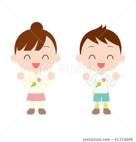 春裝三色餃子圖案長袖兒童 41319806