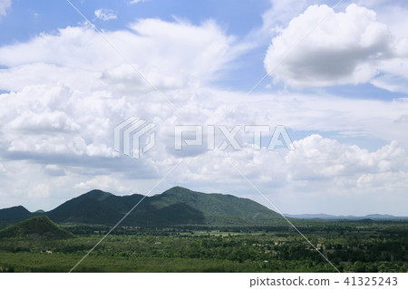 landscape nature - layer of mountain and sky view landscape nature - layer of mountain and sky view 41325243
