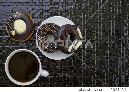 donut with Coffee 41325434