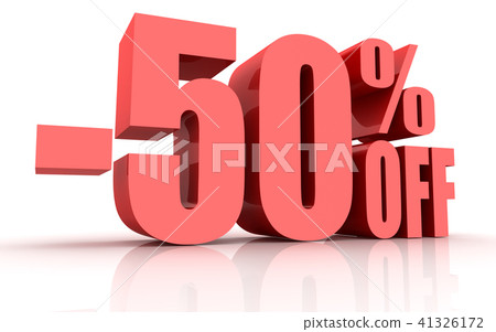 50 Percent Discount 41326172