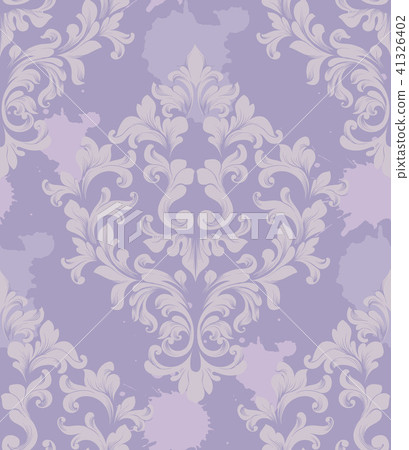 Vintage Damask Seamless pattern Vector 41326402