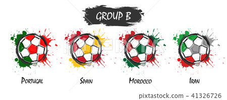Set of national football team group B . Set of national football team group B . 41326726