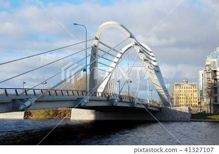 Lazarevsky bridge in Saint-Petersburg, Russia 41327107