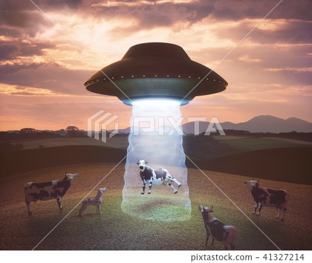 Alien Abduction On The Farm 41327214