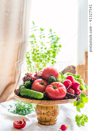 Still life of fresh vegatables Still life of fresh vegatables 41327541