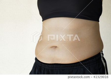 Female w Tummy Stock Photo