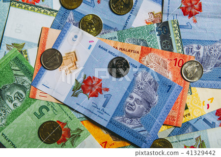 Malaysian currency ringgit 41329442
